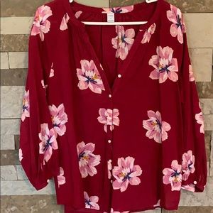 Old navy floral top